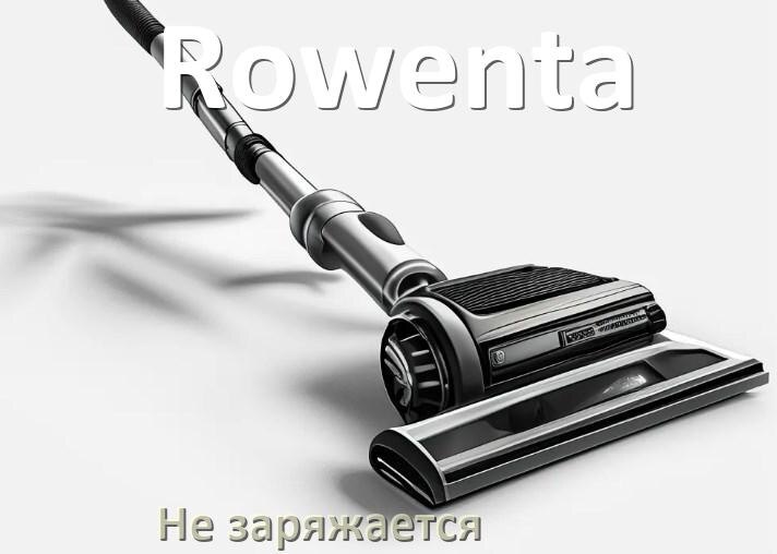 
Почему беспроводной пылесос Rowenta не заряжается