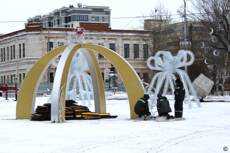    Новогодний Барнаул. Источник: barnaul.org