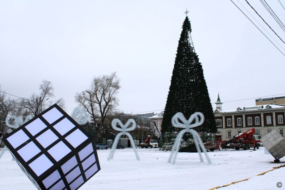    Новогодний Барнаул. Источник: barnaul.org
