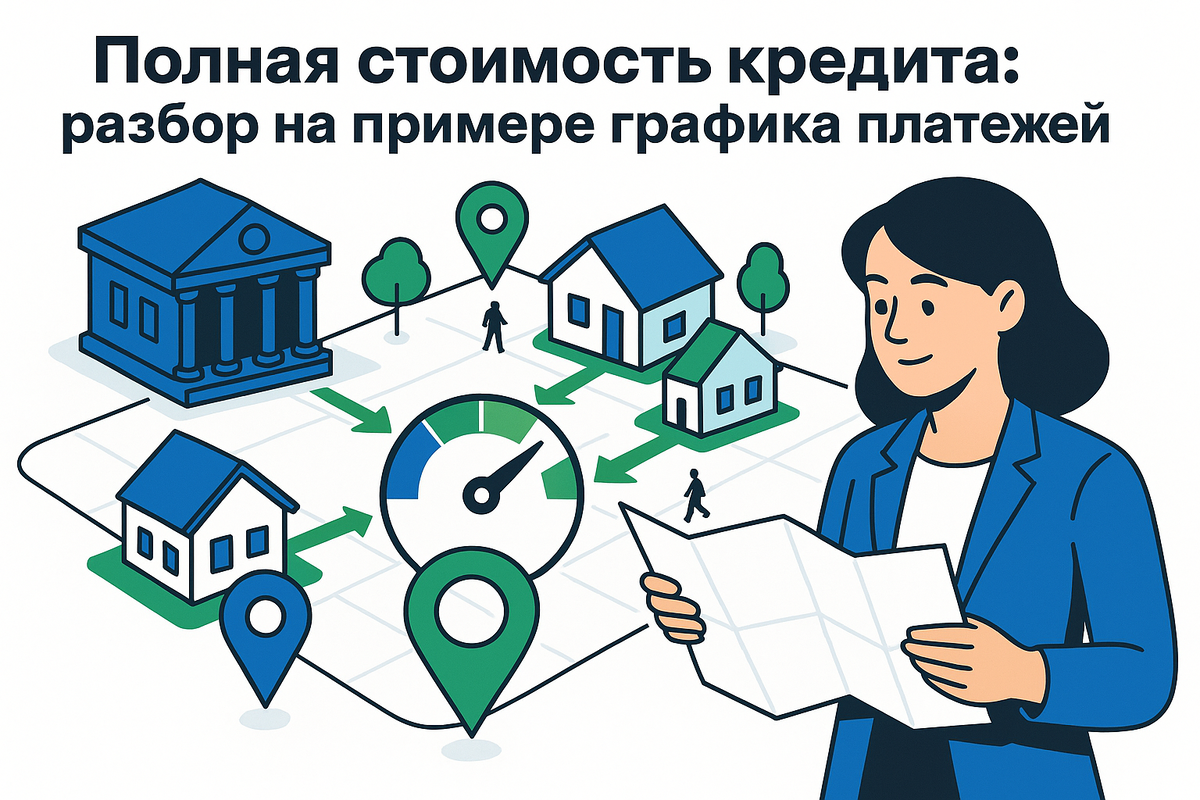    Анализ полной стоимости кредита на примере графика платежей Юлия Сергеевна Рослякова
