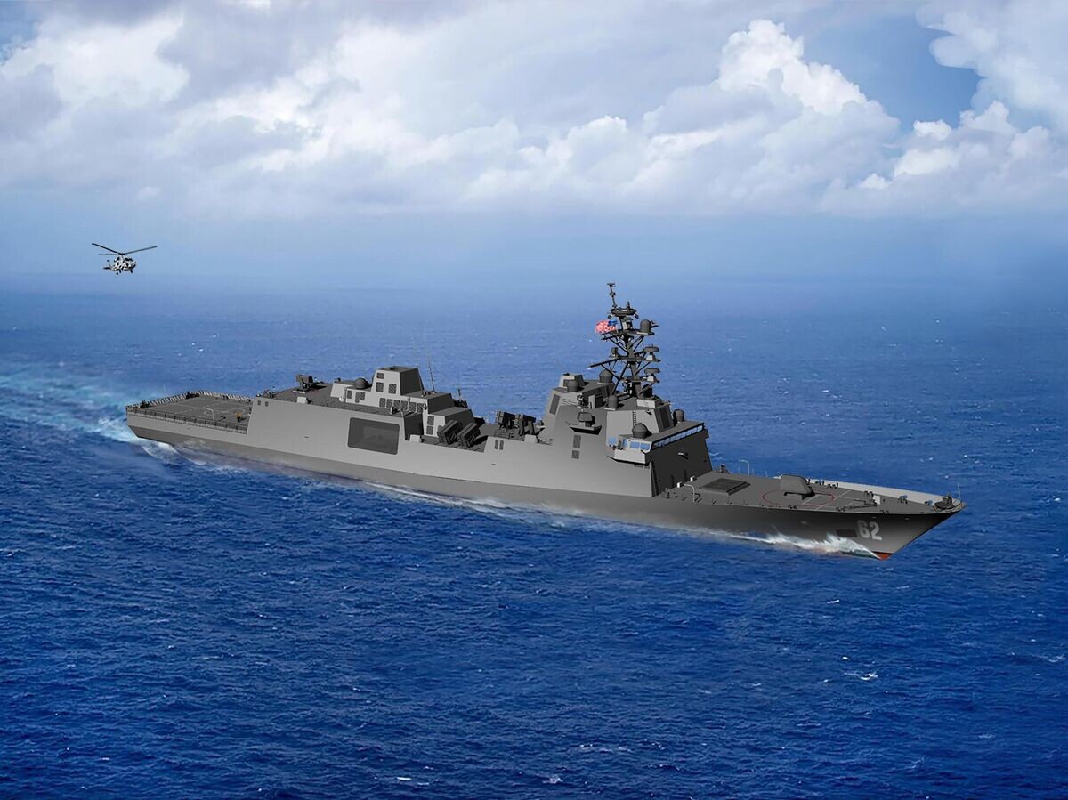    Фрегат типа "Констеллейшн", компьютерное изображение | © Public domain