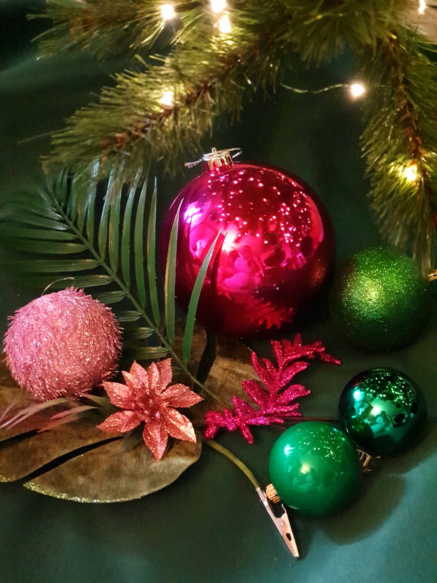 Основной декор для елки