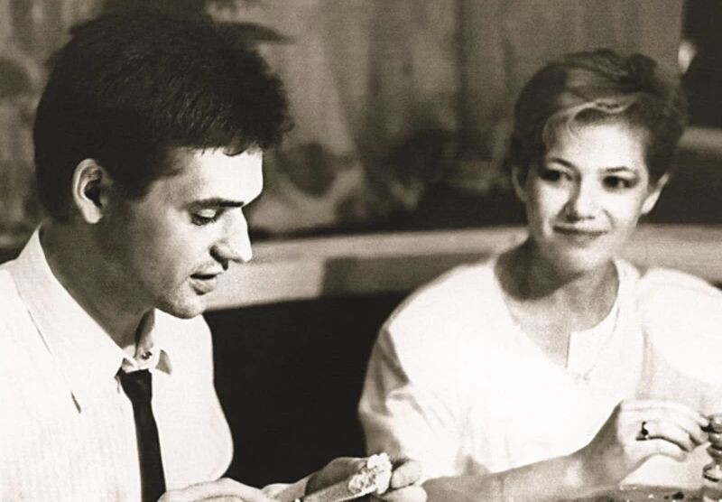 Константин Лавроненко и Лидия Петракова в день свадьбы.