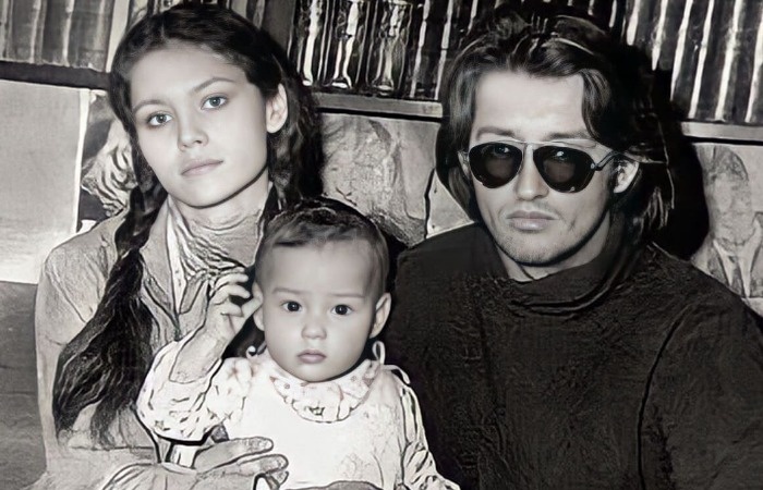 Александр Градский с Ольгой и Даниилом.