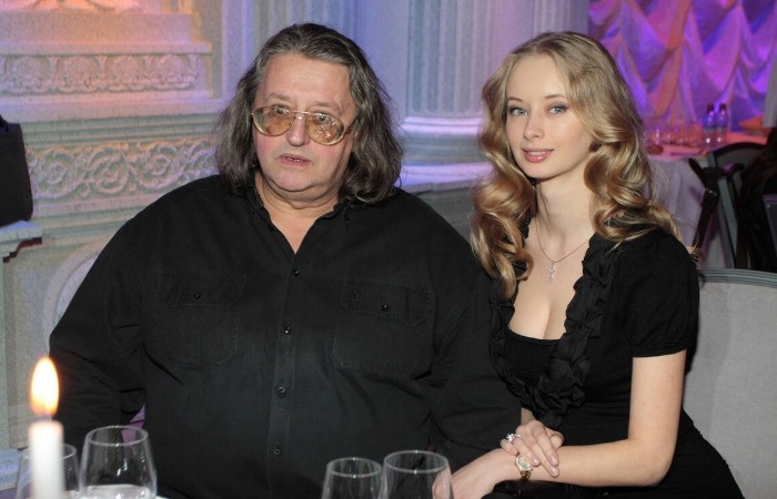 Александр Градский с Мариной.