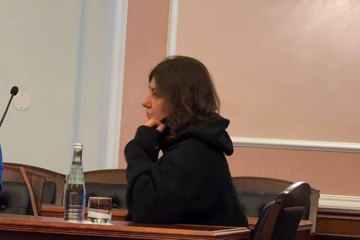 Полина Лурье на заседании Верховного суда