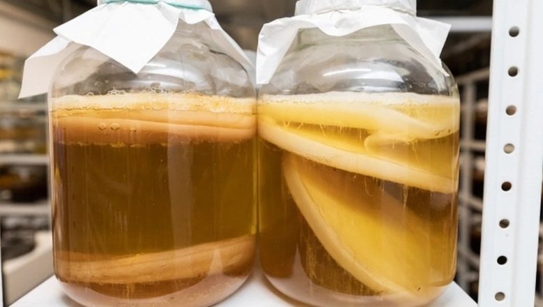 Чайный гриб - от чая к алкоголю