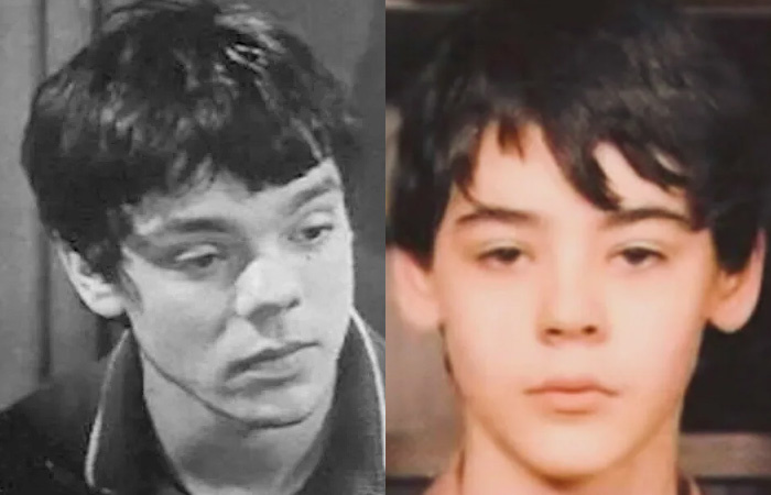 Константин Райкин в молодости и сын Натальи Варлей.