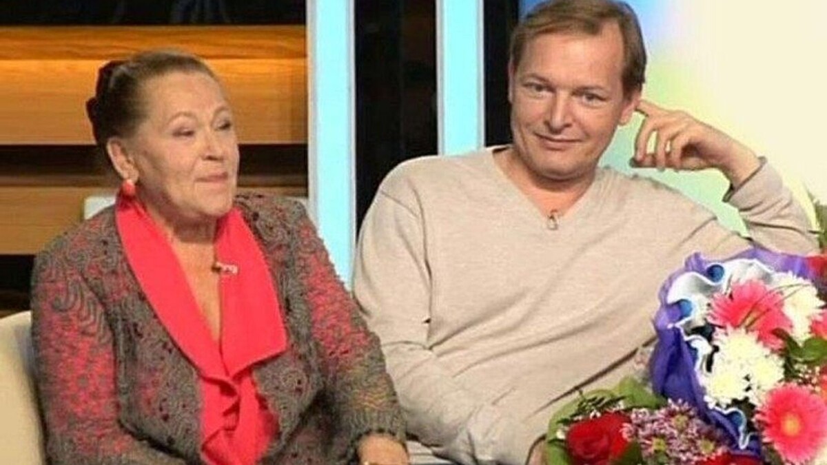 Раиса Рязанова с сыном Данилом.