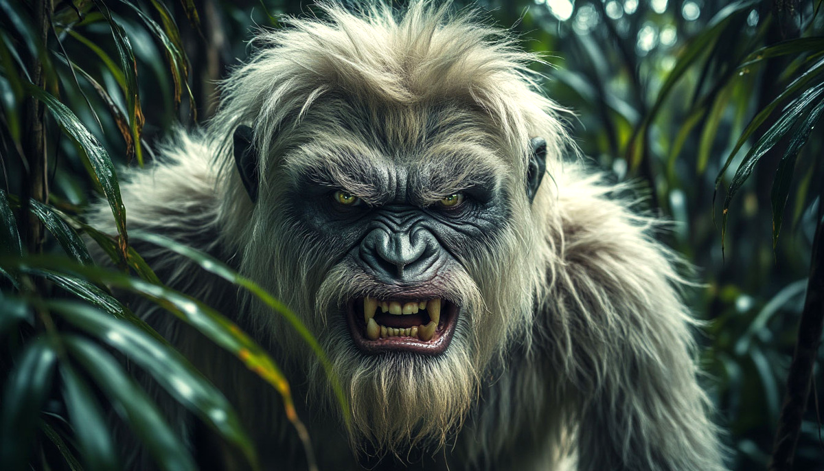 Это был ужасный монстр.