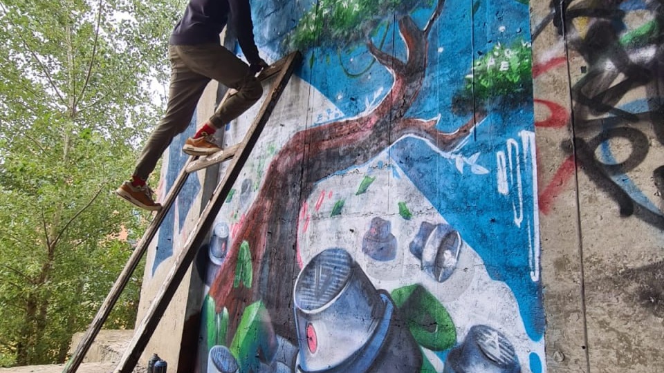 Город, как холст: история, написанная баллончиком