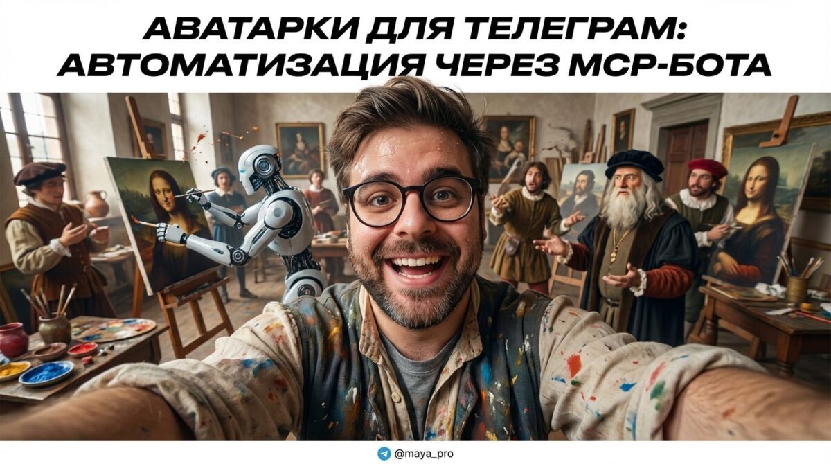    Автоматизация создания аватарок для Telegram с помощью MCP-бота. Артур Хорошев