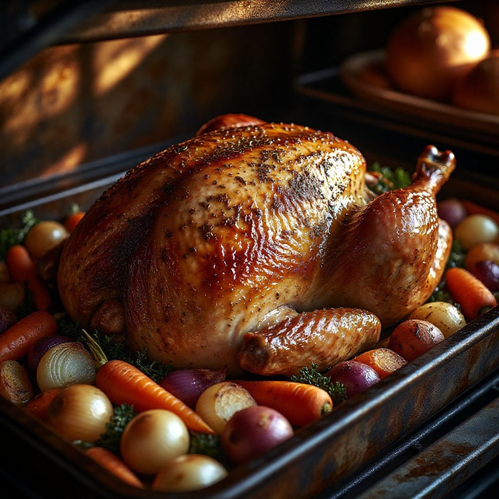 Индейка с овощами