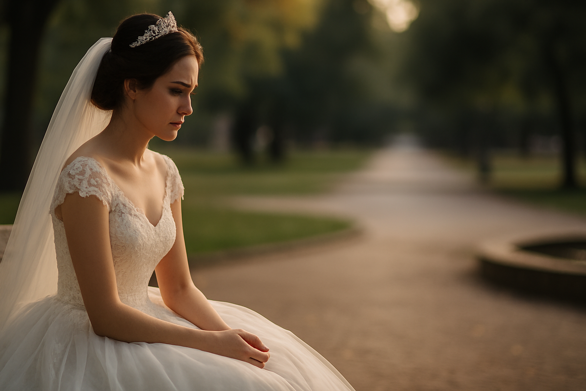 Не смогла сказать "ДА" и убежала прямо из-под венца