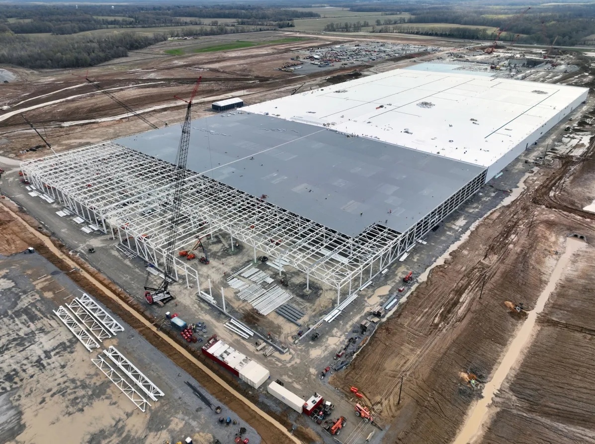 Тот самый проект строительства с кодовым названием Project T3 в 2025 году. Комплекс BlueOval City