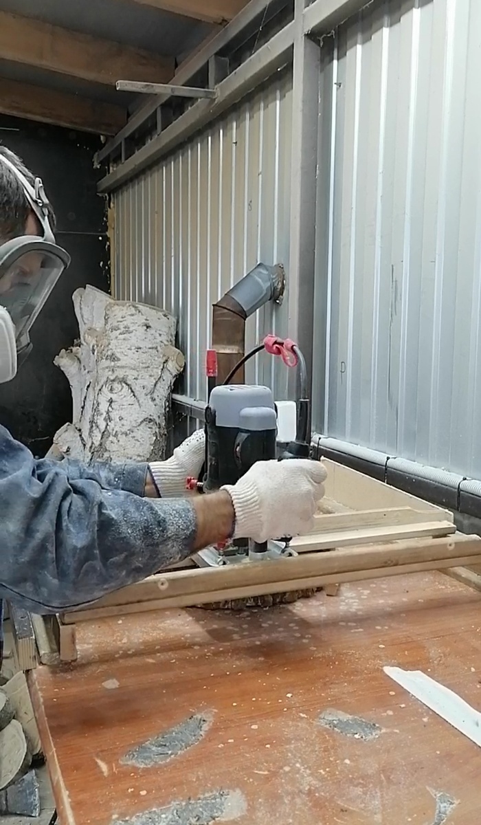 Фрезеровка спилов