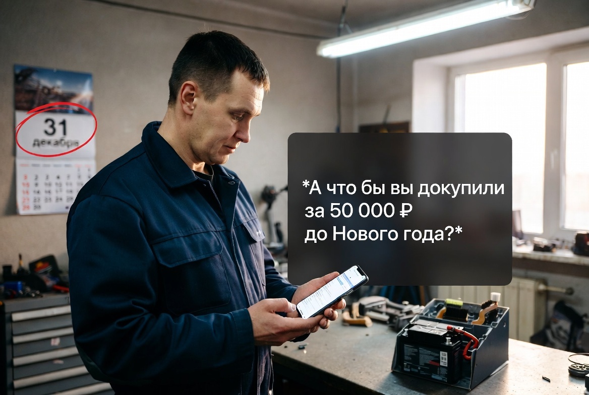  ❓ А что бы вы докупили за 50 000 ₽ до Нового года?