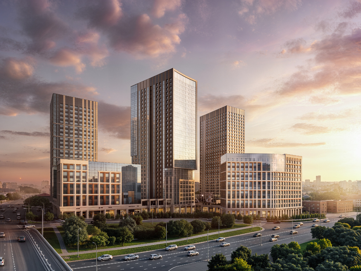 ЖК "Сердце Уфы" расположен в географическом центре города.