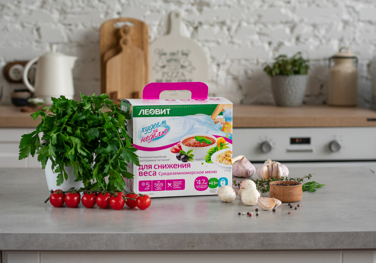 Программы питания ЛЕОВИТ «Худеем за неделю»