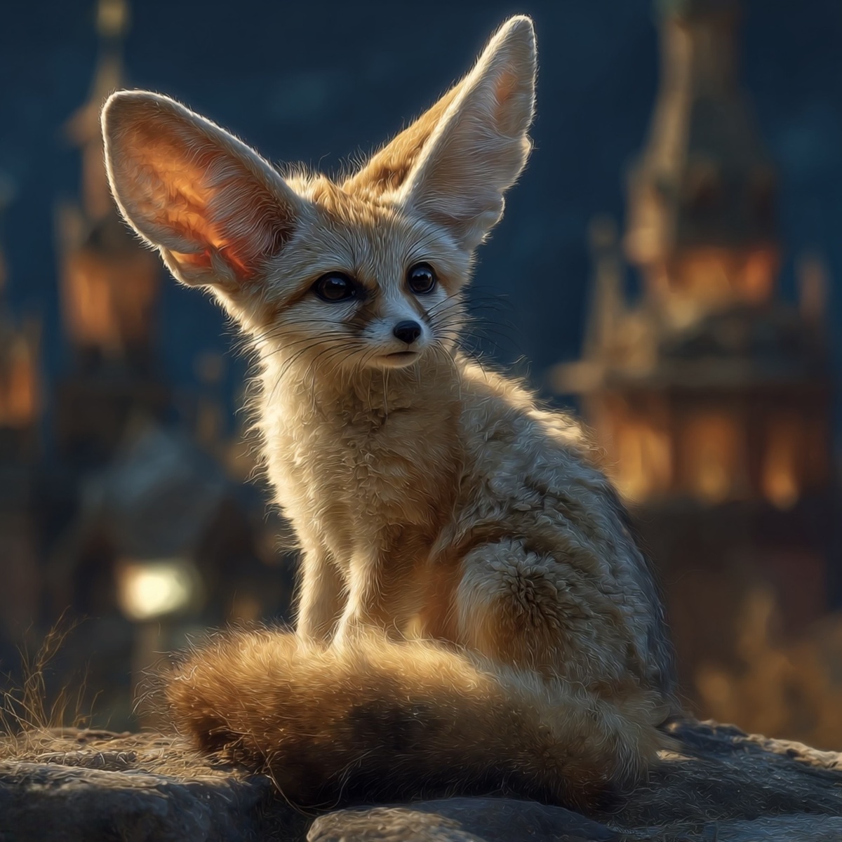 Лиса фенек Белла