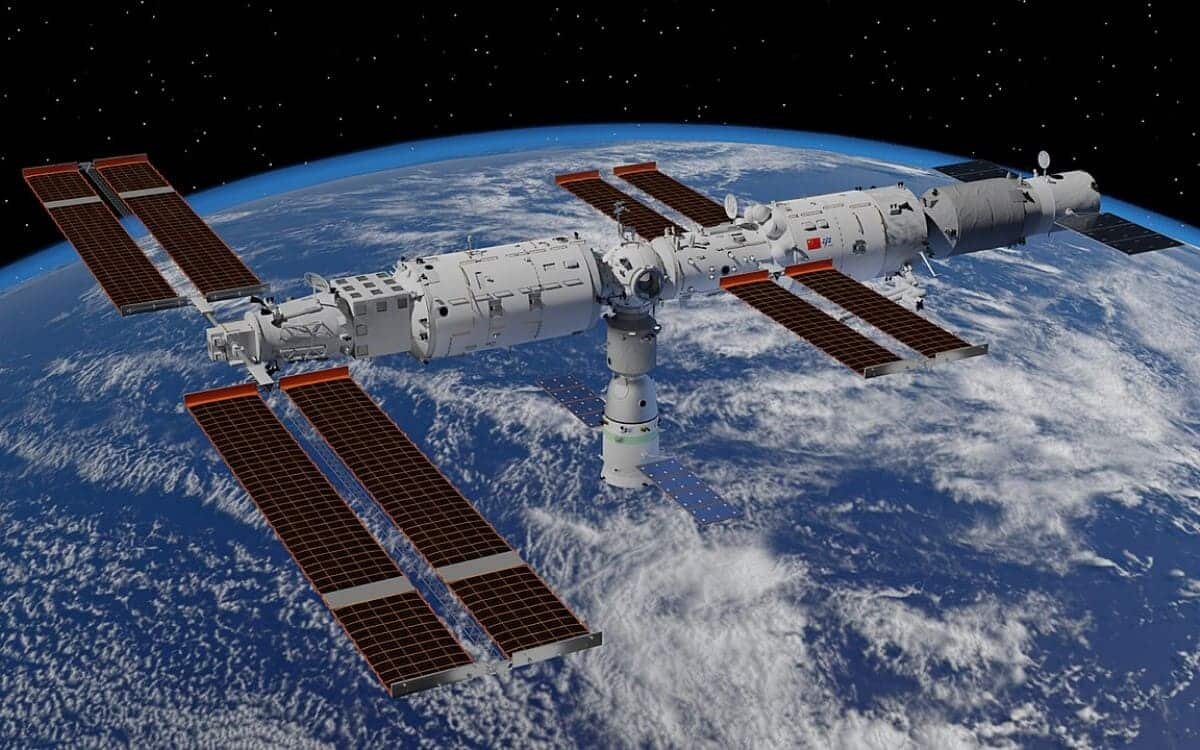 Китайская космическая станция «Тяньгун» / © CNSA