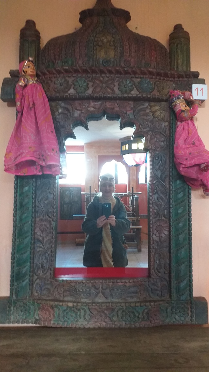 автор в павильоне ИНДИЯ