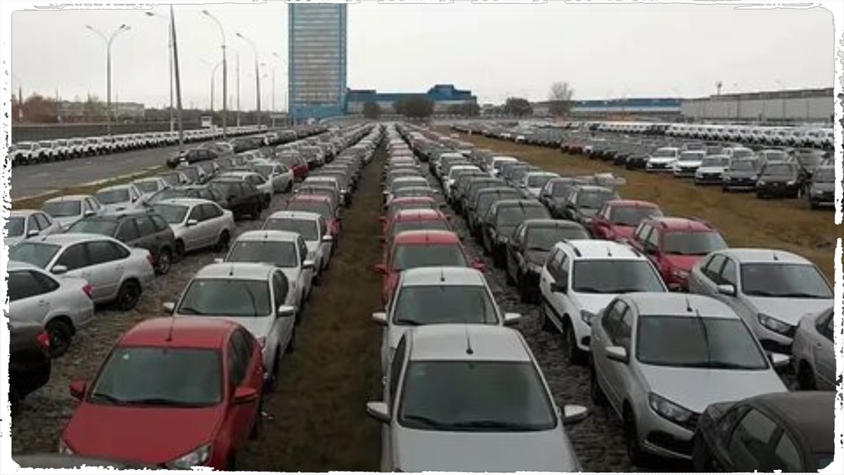 Море металла, который никому не нужен. Эти машины стоят здесь месяцами, превращаясь в недвижимость вместо средств передвижения.