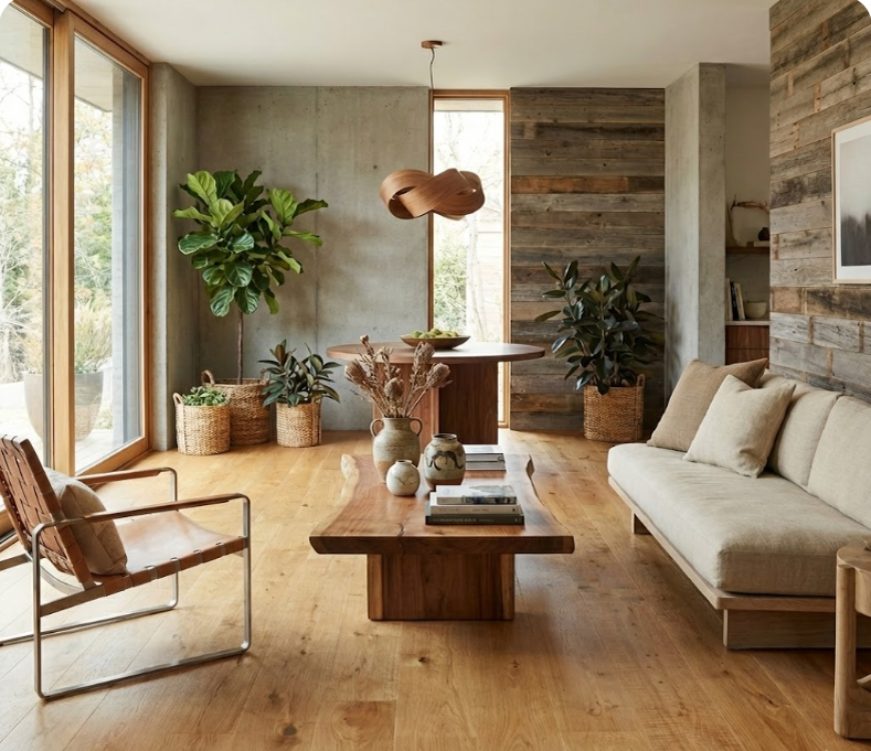 Рустик в интерьере