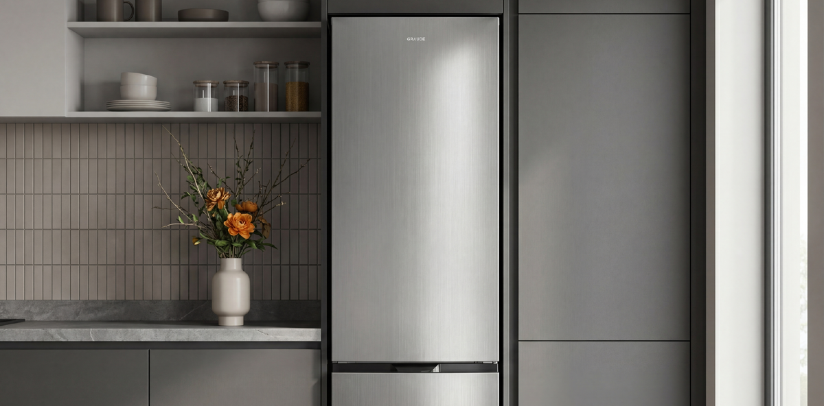 Отдельностоящий холодильно-морозильный шкаф GRAUDE SKG 200.1 E