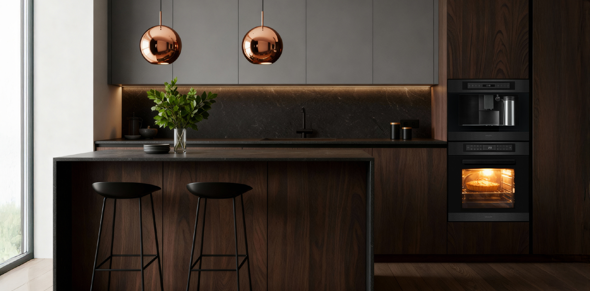 Встраиваемая кофемашина GRAUDE KV 45.0 SE и Духовой шкаф GRAUDE PREMIUM BMP 60.3 SE 