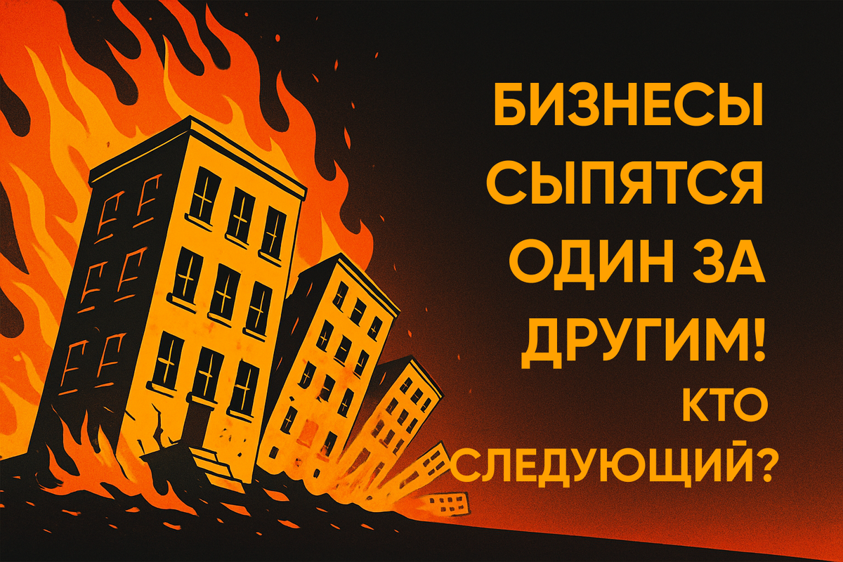 Бизнесы сыпятся один за другим! Кто следующий?