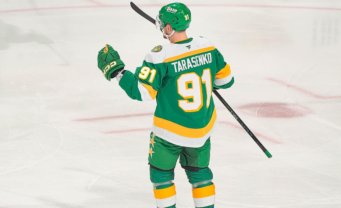 Владимир Тарасенко дважды поразил ворота "Вашингтона". Фото: НХЛ