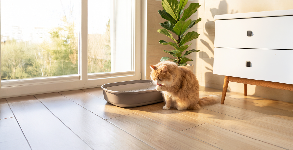 У каждой кошки свои предпочтения касательно туалетных дел