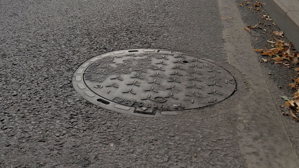 Фото плавающего люка на проспекте Революции, СПб