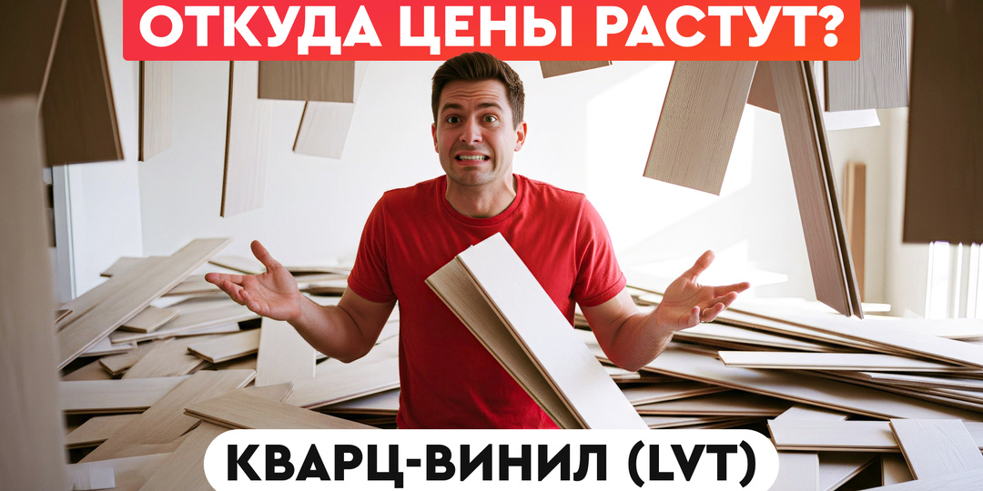 Почему один кварц-винил стоит как чашка кофе, а другой — как выходной на море? Разбираемся, что влияет на цену LVT