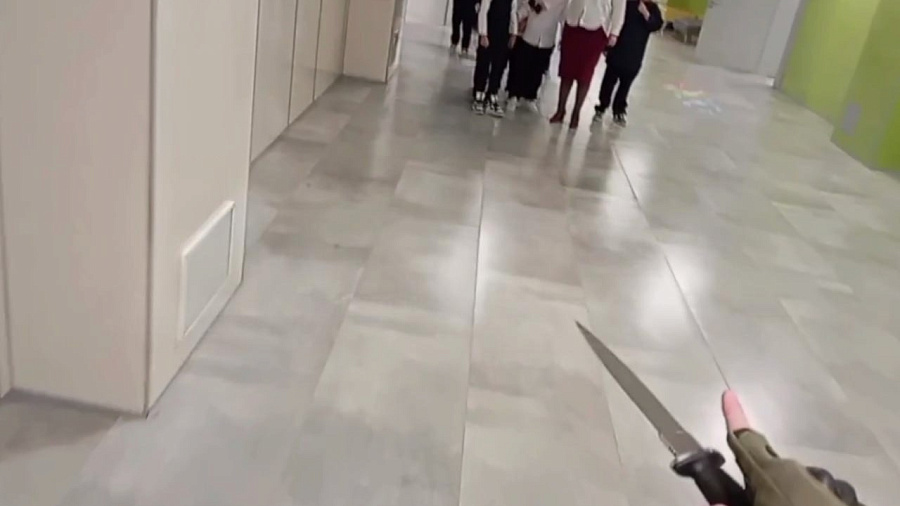 Фото: кадр из видеозаписи нападения