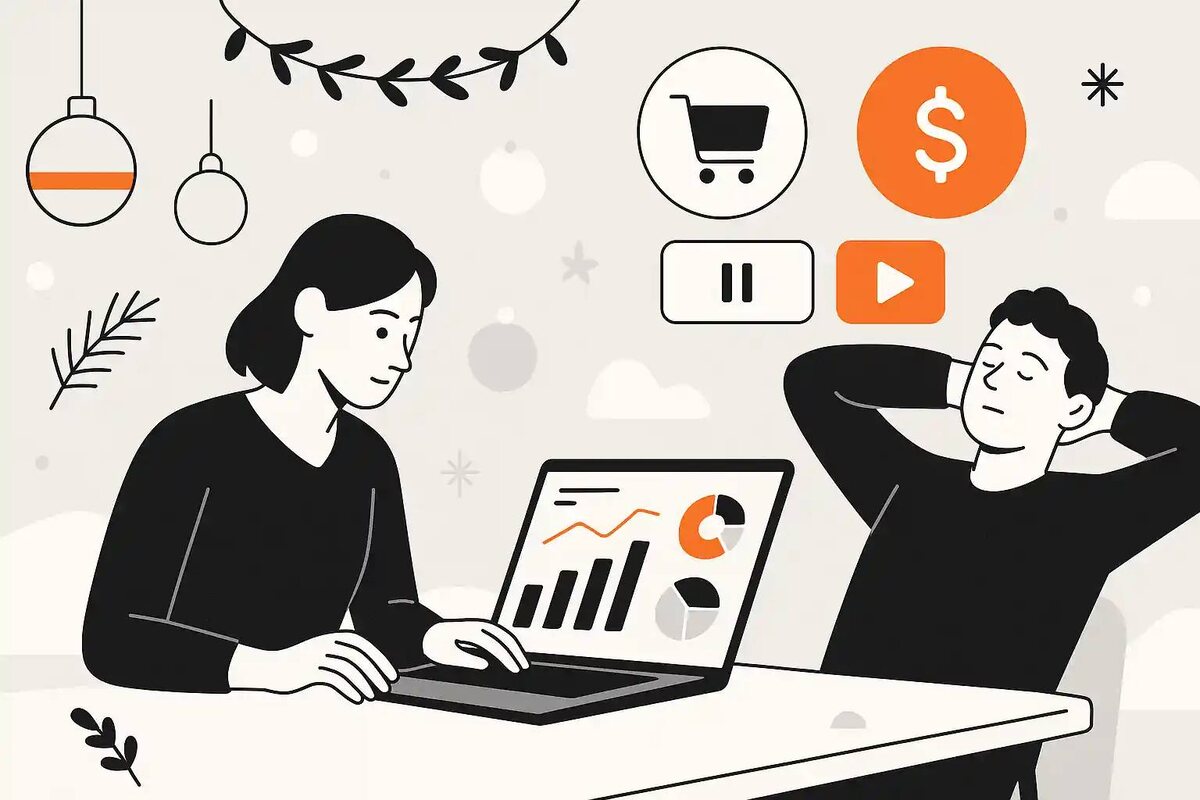 Новый год на маркетплейсах: когда включать рекламу, а когда отдыхать 