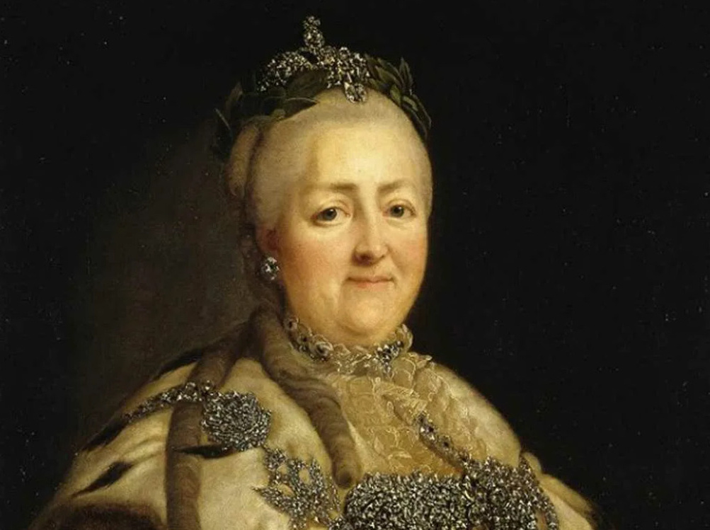 Екатерина Вторая в старости