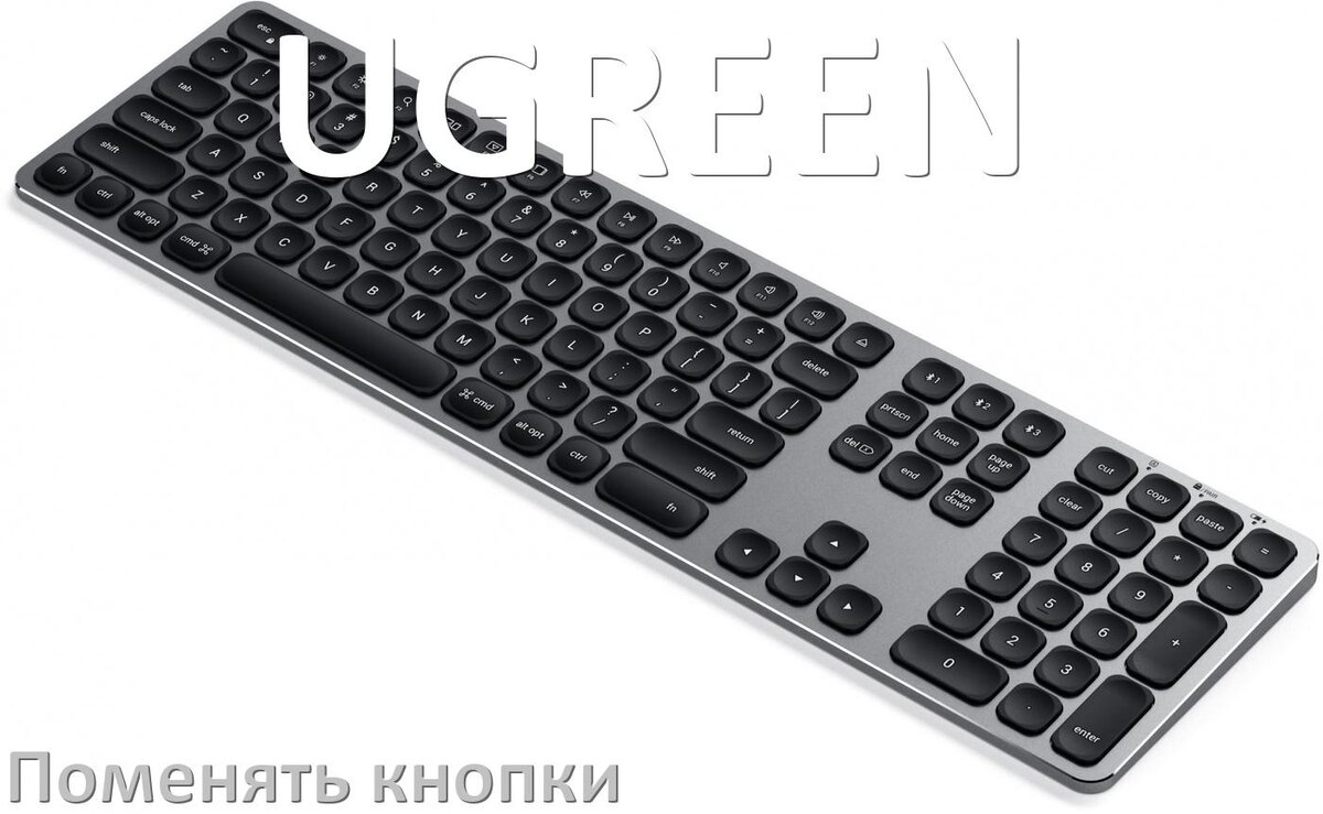 
Как снять кнопку клавиатуры UGREEN и поменять клавишу