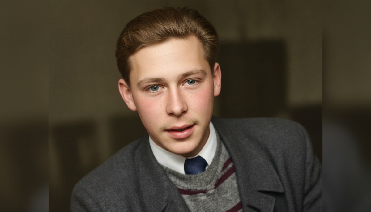 Олег Ефремов в молодости