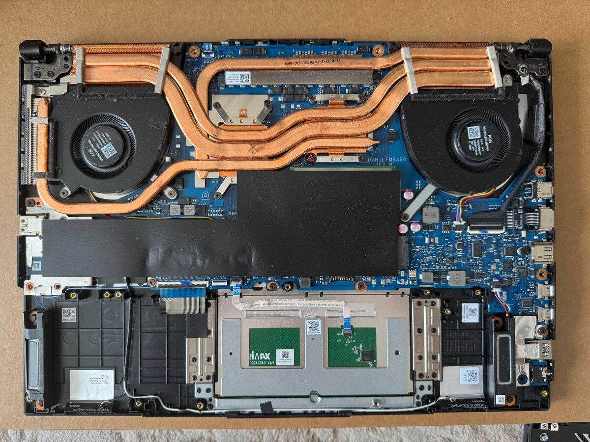 Замена топкейса Asus TUF FX507Z zamaeviliya