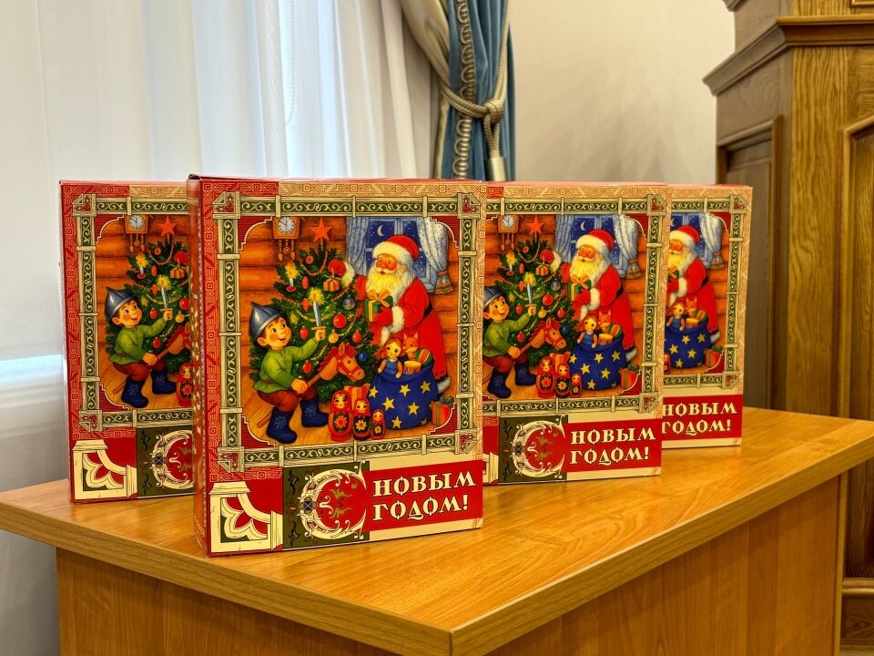    Новогодние подарки для детей Алтайского края. Источник: "Толк"