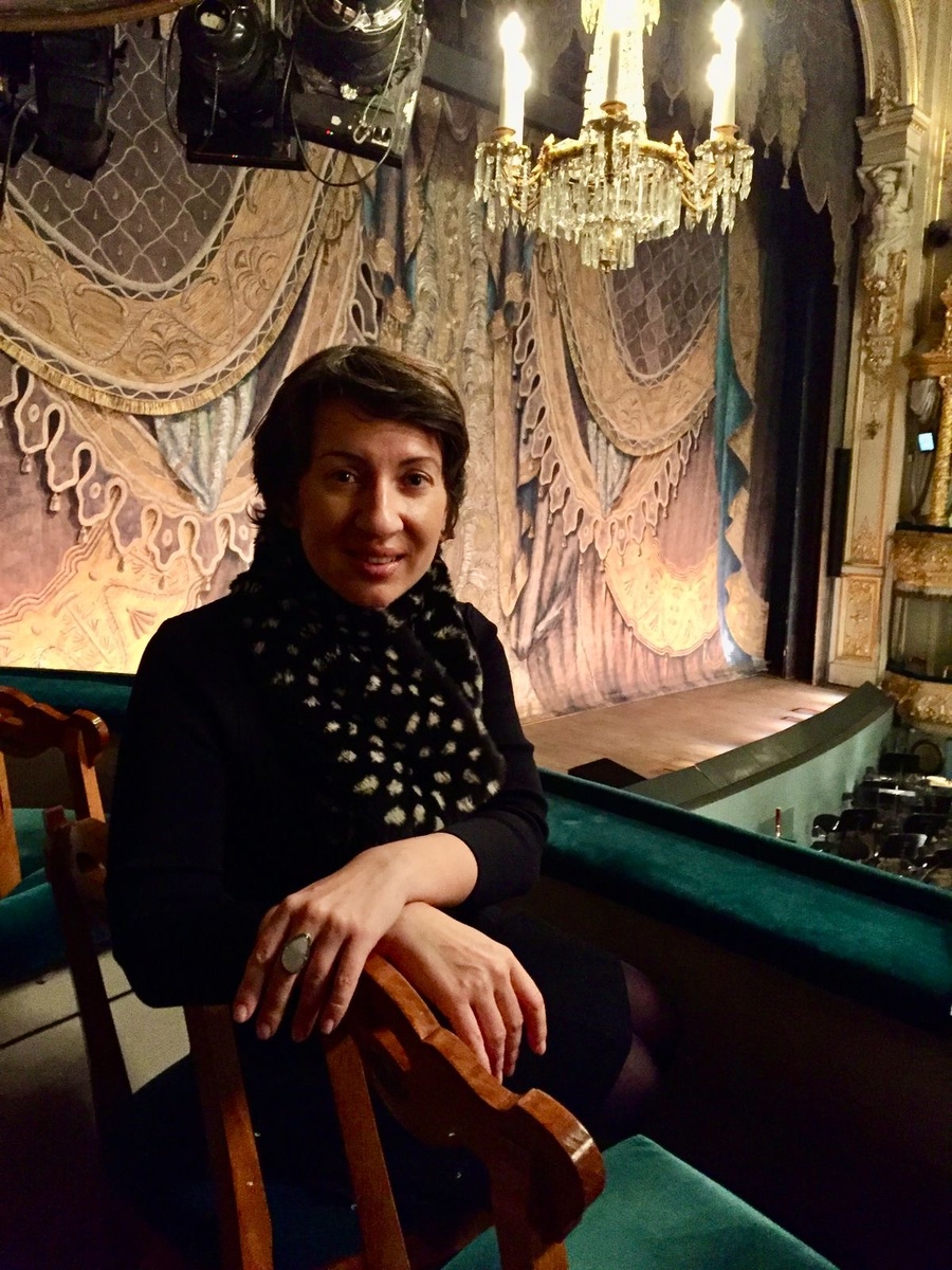 Архивное фото автора из Мариинского театра 