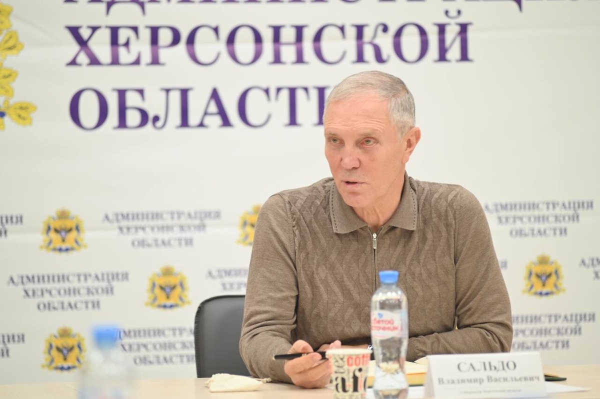    Фото: губернатор Херсонской области Владимир Сальдо