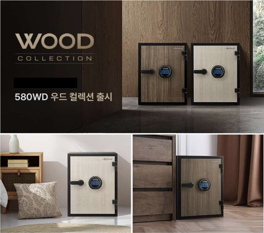 В серии Diplomat Wood Collection впервые возможно крепление огнестойкого сейфа к стене! 