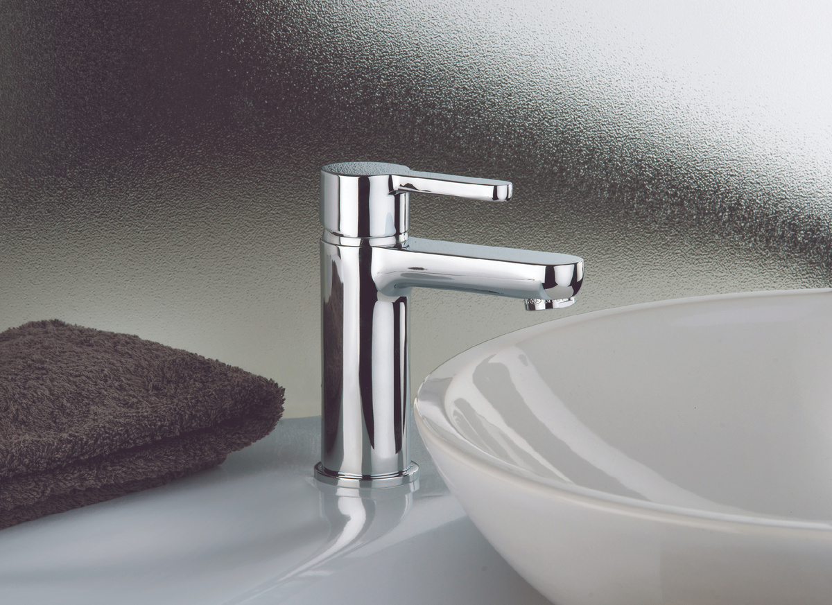 Смеситель для раковины PAINI Arena с донным клапаном, хром (CR), арт. 92CR211FTKM