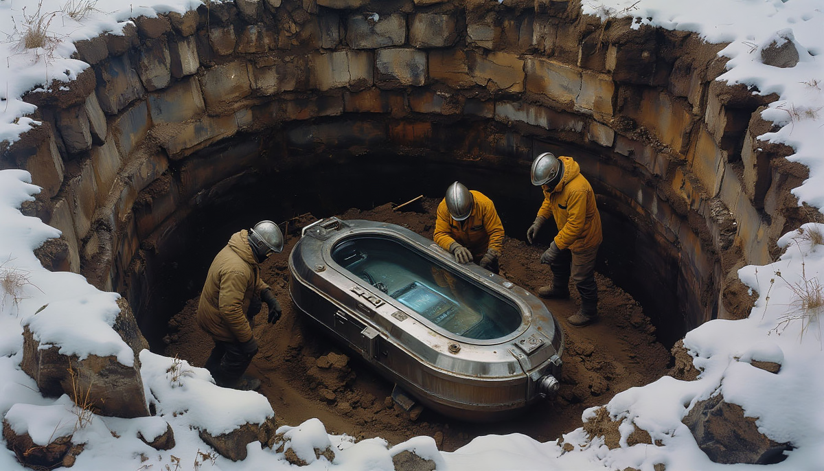 Мужчины обнаружили нечто странное. 