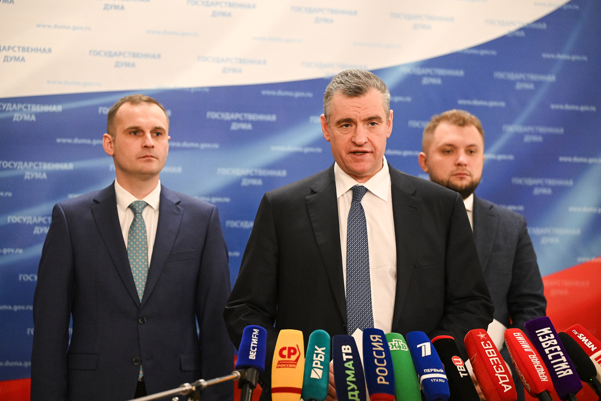 Председатель ЛДПР Леонид Слуцкий