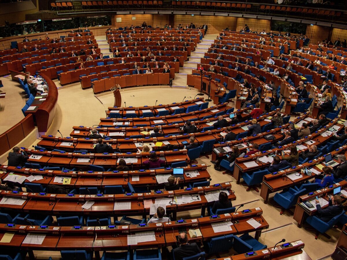    Зимняя сессия Парламентской ассамблеи Совета Европы (ПАСЕ) в Страсбурге | © РИА Новости / Доминик Бутен