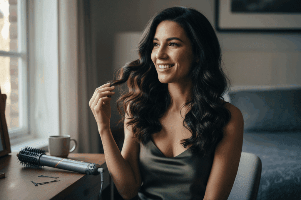    Локоны на прямые волосы: как добиться стойкой завивки и не испортить укладку TELZEN